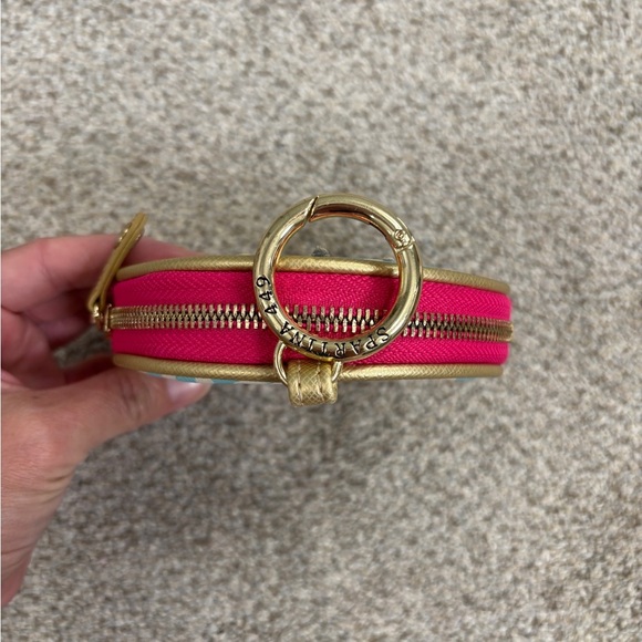 Spartina 449 Pineapple Zipper Pouch Bag Coin Purse Summer Beachy - Picture 5 of 6